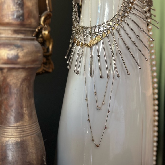 WWAKE 3-Step Diamond + 14K Necklace - Picture 8 of 8